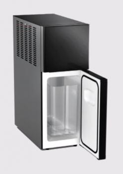 NECTA Kalea Plus - Kühlschrank Vitrifrigio Silber
