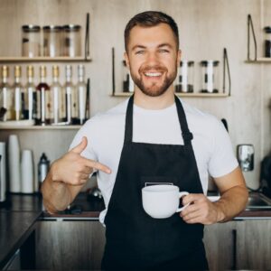 Kaffee und Barista Technik